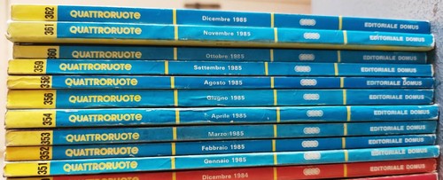 Lotto 10x rivista quattroruote - lotto,