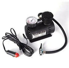 COMPRESSORE ARIA 12V REGOLA PRESSIONE PNEUMATICI 300 PSI PRESA ACCENDISIGARI