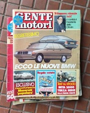 Rivista GENTE MOTORI Rusconi