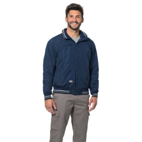 Giubbino bomber blu - , c/profili