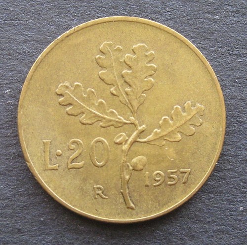 Italia repubblica 1957 20 - repubblica,