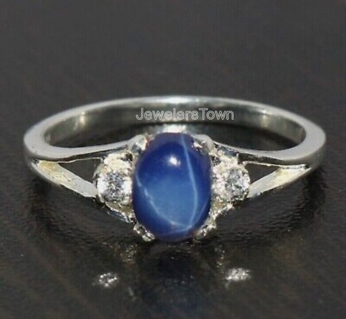 Anello donna con zaffiro - con,