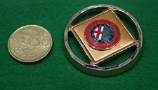 ALFA ROMEO FREGIO LOGO STEMMA EMBLEMA BADGE CON CALAMITA VINTAGE