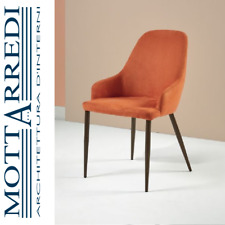 SEDIA IN ACCIAIO RIVESTITA E IMBOTTITA Bontempi Ingenia MATILDA - Chiam x sconto