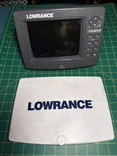 Lowrance LCX-27c Fish Finder di profondità con copertura solare. così com'è non testato
