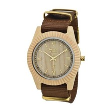Orologio cassa in legno green