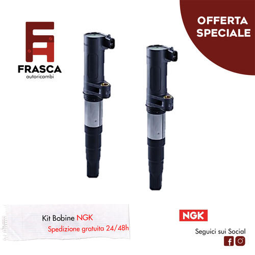 Kit bobine accensione ngk - kit,