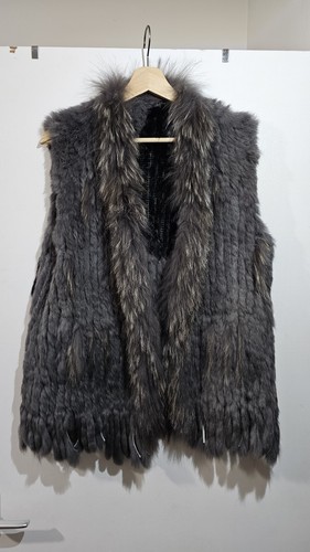 Gilet vintage vera pelliccia