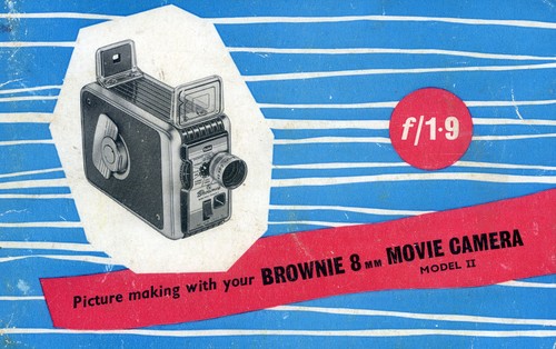 Kodak brownie 8mm film camera - kodak,