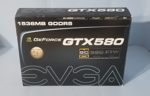 Evga nvidia gtx 580 gb - nvidia,