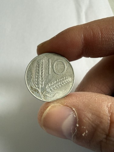 Moneta rara 10lire - rara, spighe