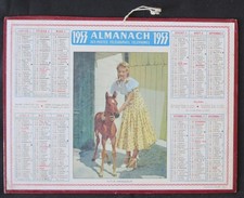 Calendario Almanacco PTT 1953