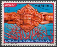 ITALIA 2010 Corallo di Torre del Greco us