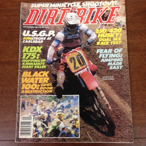 Dirt bike settembre 1981 - bike,