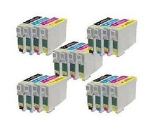 20 Stampante Cartucce per Epson Stylus Photo R200 R220 R300 R340 RX500 RX600