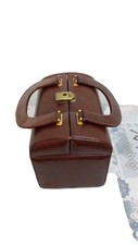 BAULETTO BEAUTY DA VIAGGIO VINTAGE UOMO DONNA ORIGINALE IN SIMIL PELLE  BORSA