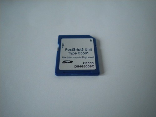 Ricoh postscript3 unit - ricoh, type