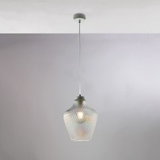 Modern Clear Glass 1 Light