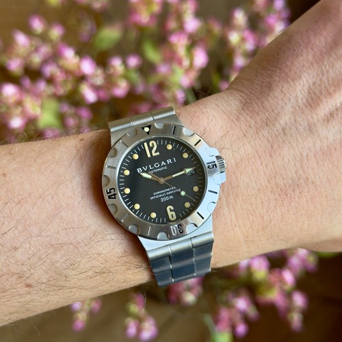 Bulgari diagono scuba sd38s - bulgari,