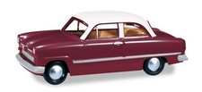 Herpa 024686 HO Burgandy Ford