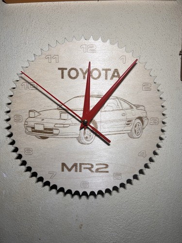 Orologio parete toyota mr2 - orologio,