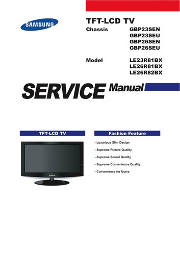 Samsung le23r81bx le26r81bx - le23r81bx,