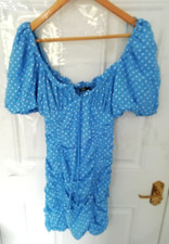 Abito Zara taglia S blu bianco