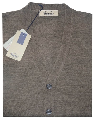 Maglia uomo cardigan lana - maglia,