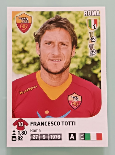 Francesco totti figurine - francesco,