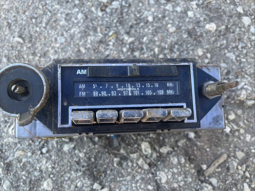 Motorola auto epoca fm - motorola, am/fm