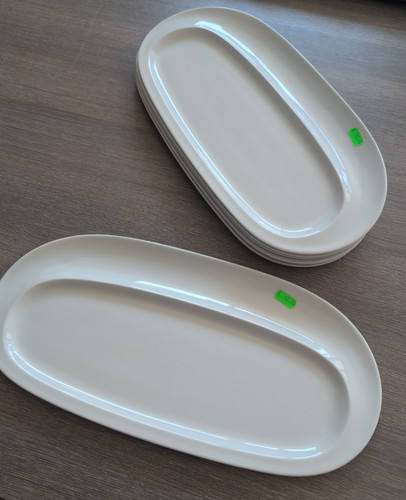 Set vassoi ovali 5x21cm - ovali, 43,5x21cm
