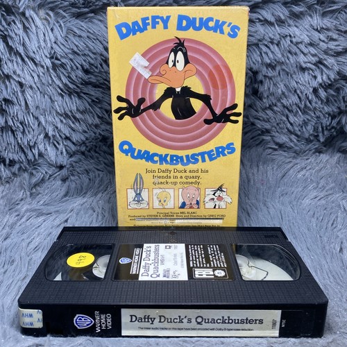 Daffy duck quackbusters vhs - quackbusters,