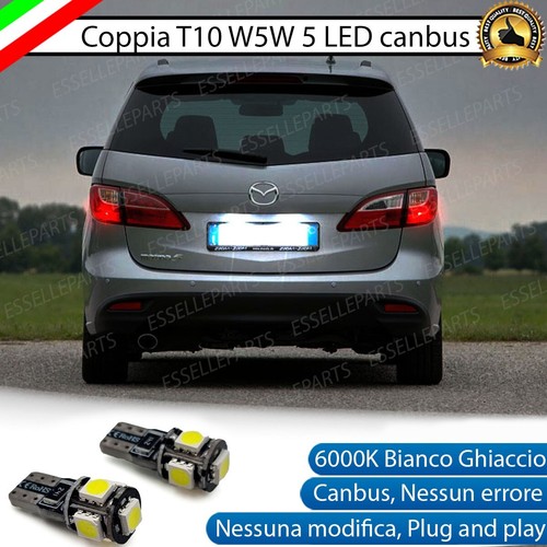 Coppia luci targa led - targa,