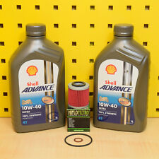 SWM RS SM 125 R Kit Cambio Olio Filtro Olio Guarnizioni Shell Advance Ultra 10w40