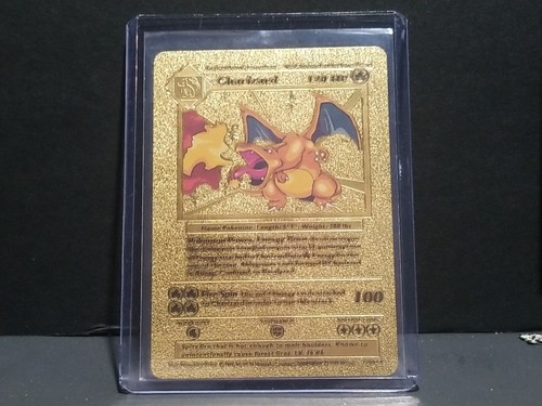 Carta pokemon charizard - carta,