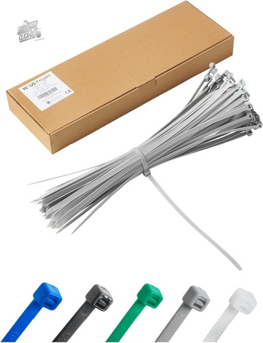 Fascette grigie plastica - fascette,