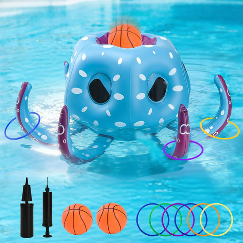 Polpo gonfiabile per piscina - polpo,
