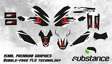 KIT GRAFICA PER KTM SMC-R 2008 2009 2010 2011 SMC R 690 SUPERMOTO STICKER DECALCOMANIA