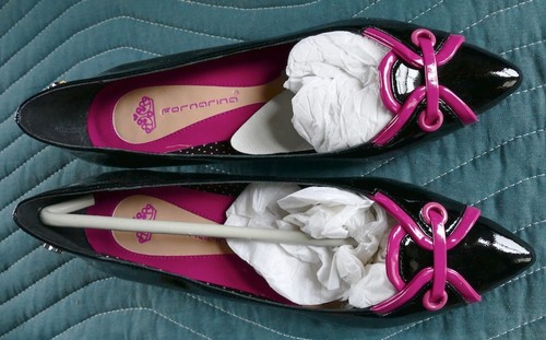 Scarpe decolte tacco gattino