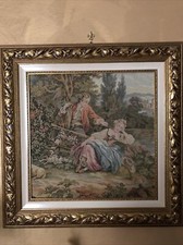 Quadro Ricamato Mezzopunto 