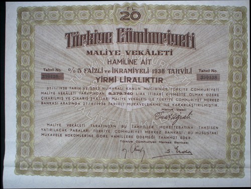 Turchia bond del ministero - turchia,