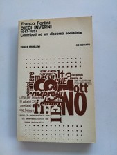 Franco fortini dieci - -,