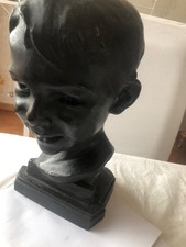 STATUA BAMBINO BRONZO 1900