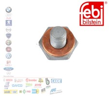 TAPPO VITE SCARICO VASCHETTA OLIO CITROEN OPEL PEUGEOT PER TOYOTA FEBI 38218