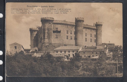 Cartolina bracciano castello - cartolina,