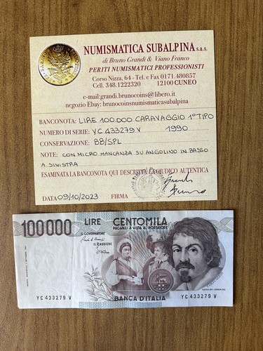 Repubblica lire 100000 - repubblica,