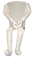 Figura ventriloquo, bambola