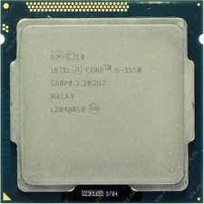 Processore CPU Intel Core i5-3550 LGA1155 3a generazione quad-core SR0P0 3,3 GHz 6 MB 77 W