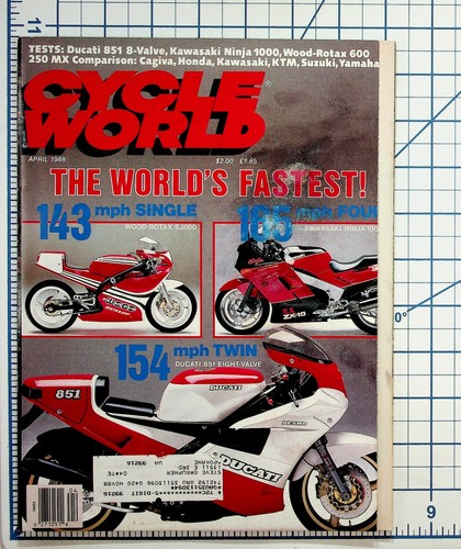 Cycle world magazine april - cycle,