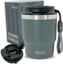 Tazza Termica Caffe 360Ml - Mug Termica - Acciaio Inossidabile Isolato Ed Ermeti